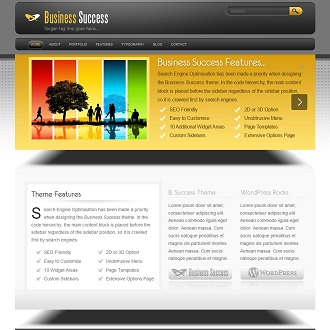 Business Success Wordpress Theme