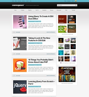 Convergence WordPress Theme