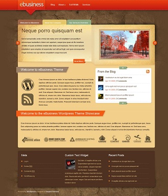 eBusiness WordPress Theme