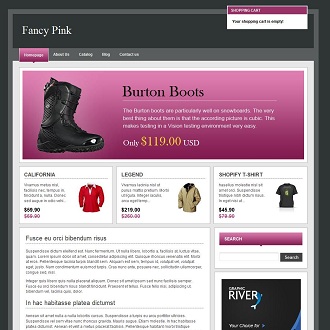 Pink Shopify WordPress Theme