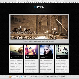 Infinity WordPress Theme