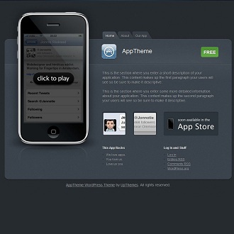 Apps WordPress Theme