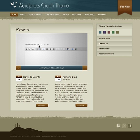 Church WordPress Theme