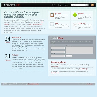 Corporate Life WordPress Theme