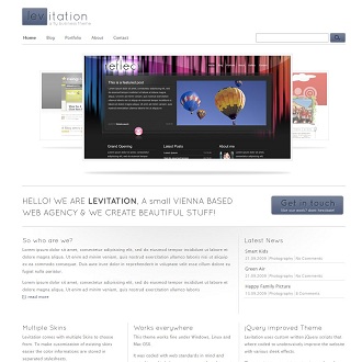 Levitation WordPress Theme