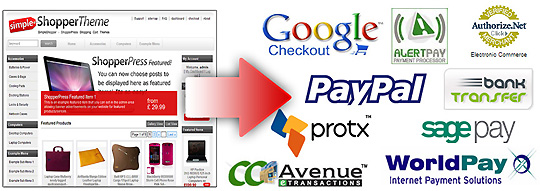 Shopping Cart payment Options