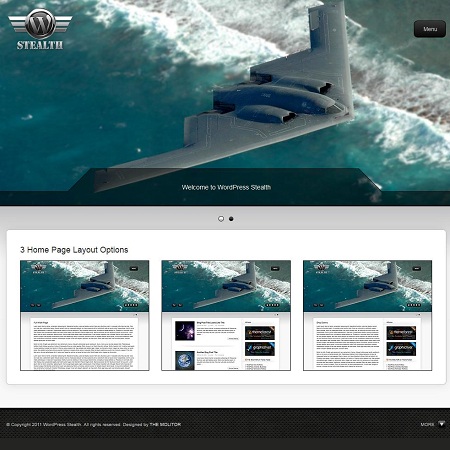 Stealth WordPress Theme