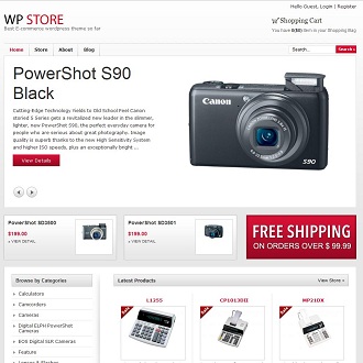 WP Store WordPress Ecommerce Theme