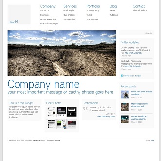 Cleanr WordPress Theme