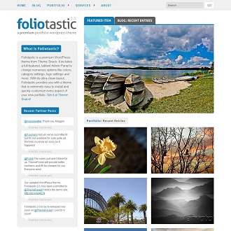 Foliotastic WordPress Theme