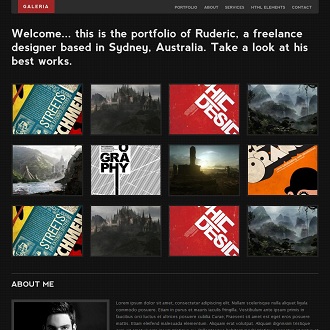 Galeria WordPress Theme
