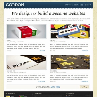 Gordon Premium WordPress Theme