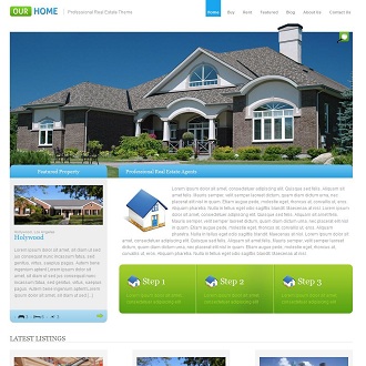 Our Home Real Estate WordPress Theme