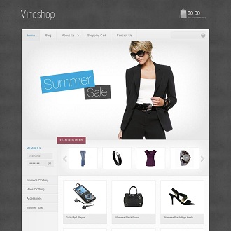 Viroshop WordPress Theme