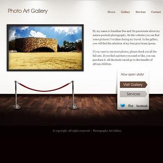 wordpress art theme