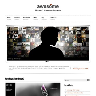 Awesome WordPress Theme