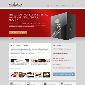 Dabbe WordPress Theme