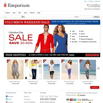 Emporium, Ecommerce WordPress Theme