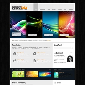 Parabiz WordPress Theme