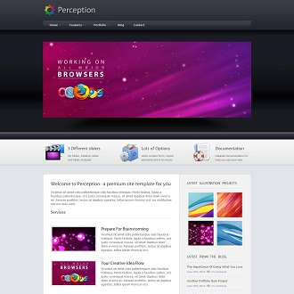 Perception 6 in 1 WordPress Theme