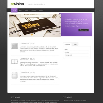 Revision WordPress Theme