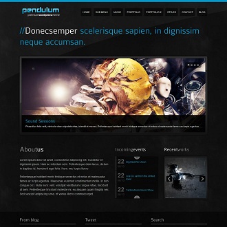 Pendulum WordPress Theme