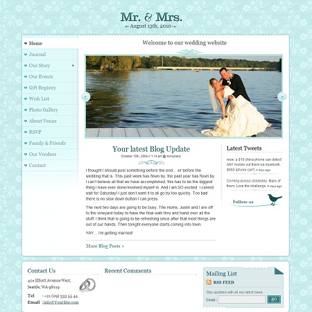 Wedding WordPress Theme