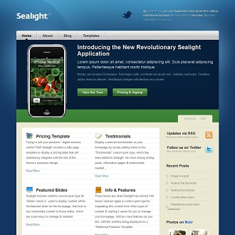 Sea Light WordPress Theme