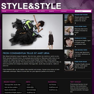Styled WordPress Theme