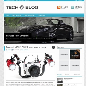 Tech Blog WordPress Theme