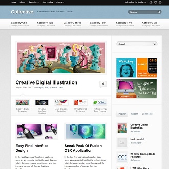Collective, Magazine WordPress Theme