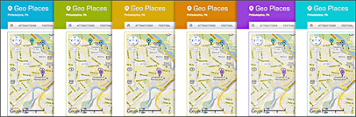 Geo Places Color Schemes