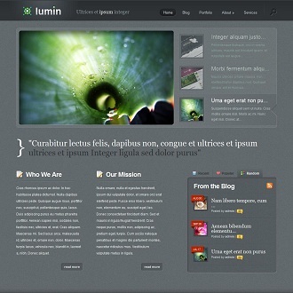 Lumin WordPress Theme