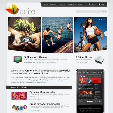 Unite Business WordPress Theme