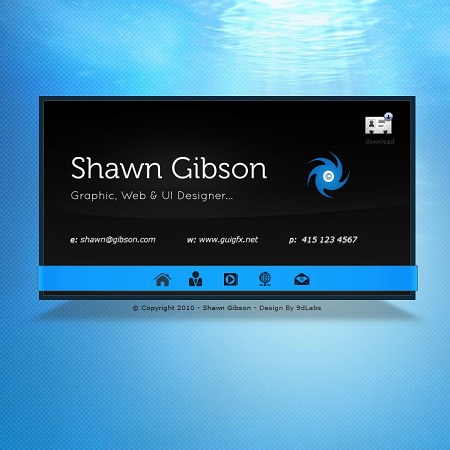 Premium Business Card WordPress Themes Wpexplorer Super Slick Vcard WordPress Theme