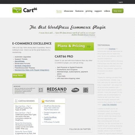 Cart66 WordPress E-Commerce Plugin