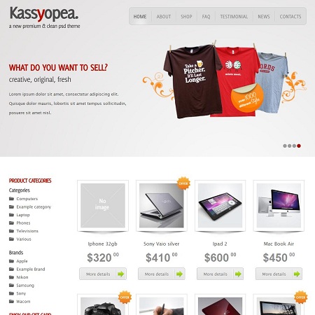 free ecommerce wp themes