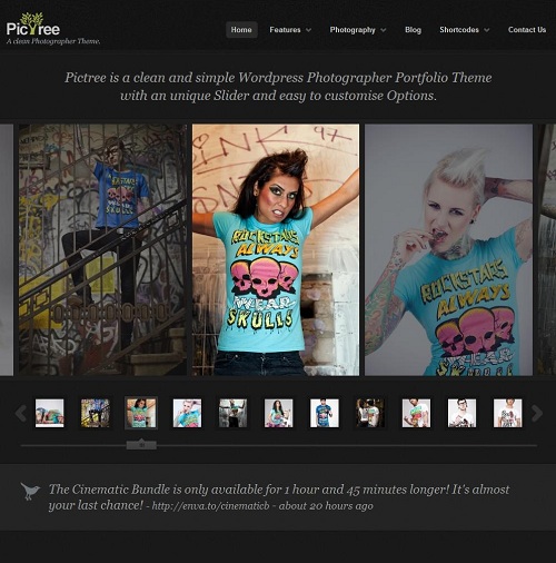 Photography WordPress Theme