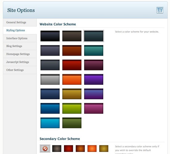 theme-panel Karma WordPress Theme Panel