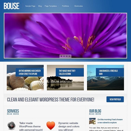 Bouse Premium Business WordPress Theme