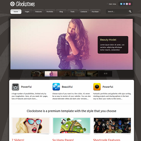 ClockStone Premium WordPress Theme