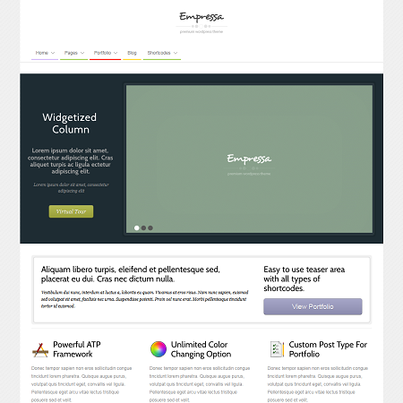 Empressa Premium WordPress Theme