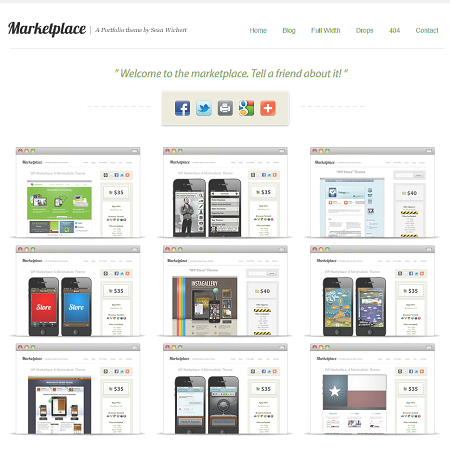 Market Place Digital Delivery WordPress Theme