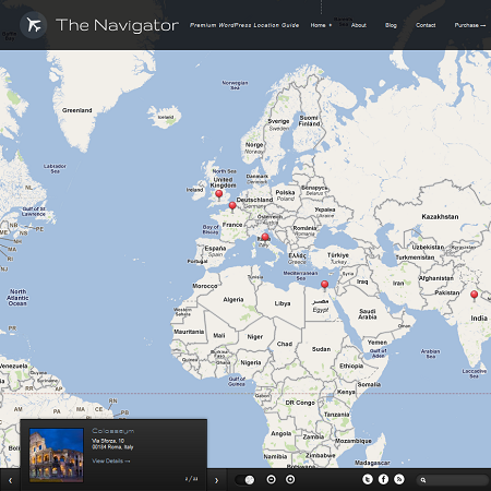 The Navigator WordPress Theme