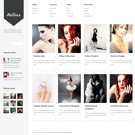 wordpress grid themes