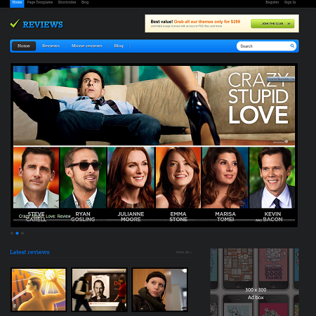 WordPress Reviews Theme