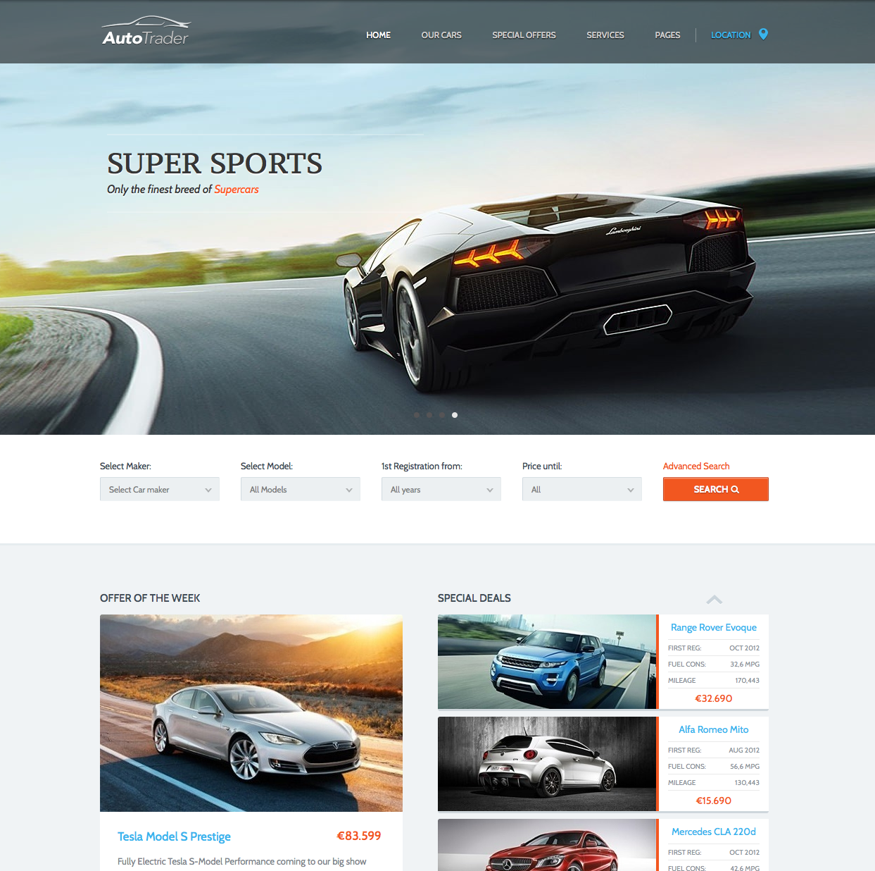 Autotrader wordpress