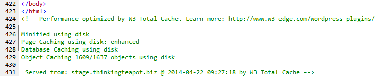 caching works