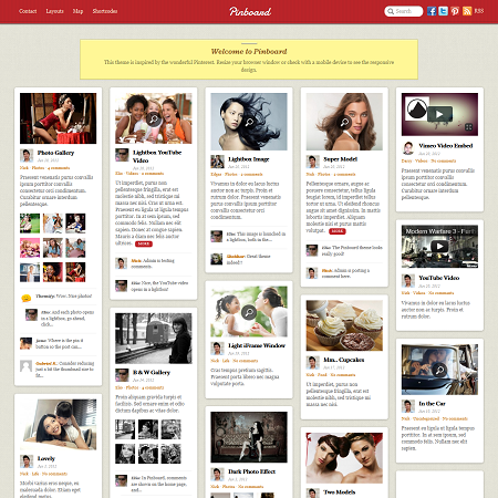 Wordpress Theme Masonry Layout | pinboard premium responsive masonry wordpress theme Wordpress Theme Masonry Layout | pinboard premium responsive masonry wordpress theme
