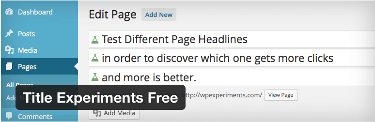Title Experiments Free WordPress Plugin